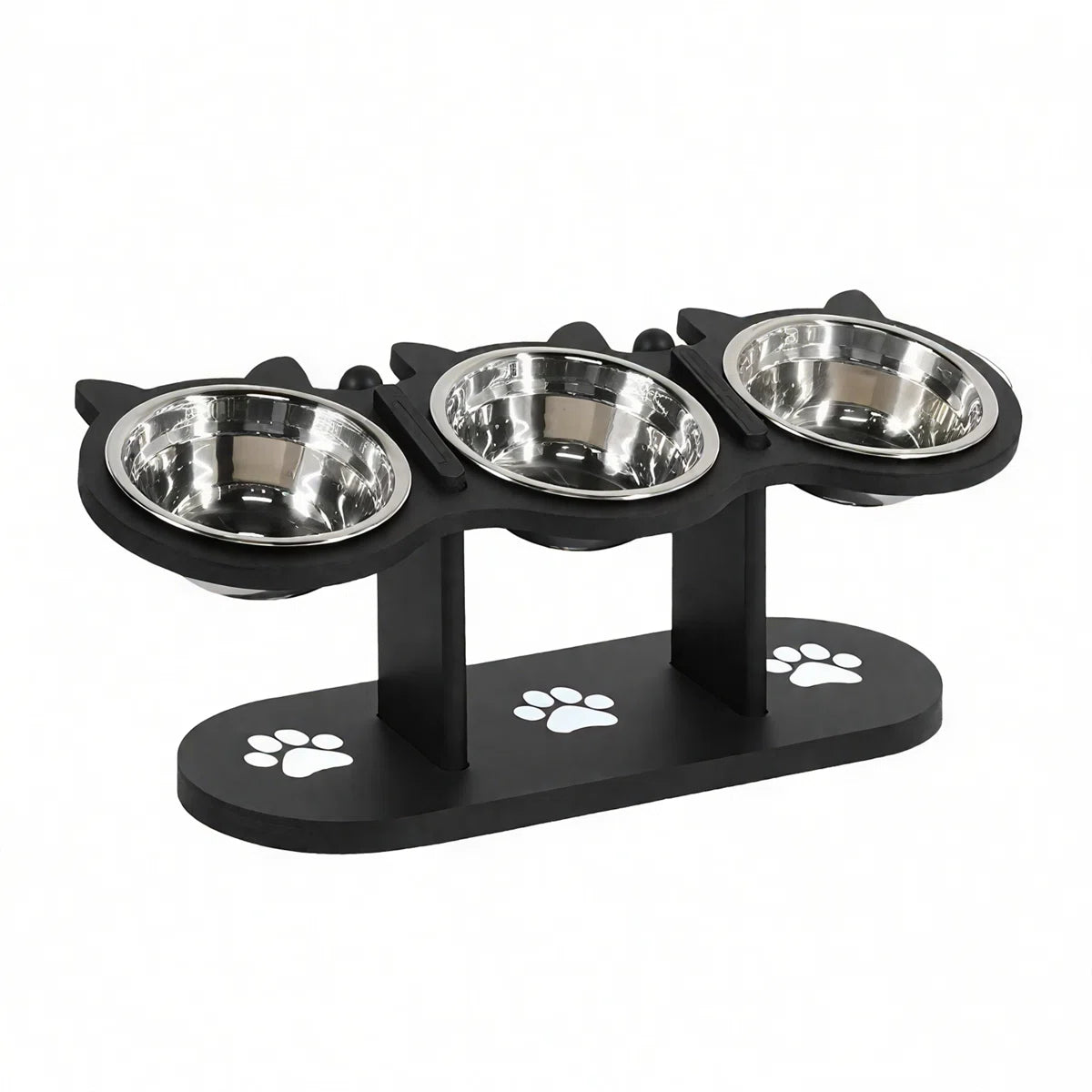 Adjustable Wooden Pet Feeder