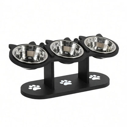 Adjustable Wooden Pet Feeder